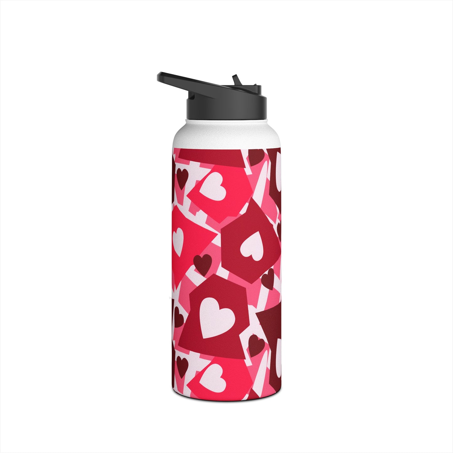 Love in Style Stainless Steel Water Bottle, Standard Lid