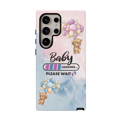 Cute Baby Loading Tough Case - Maternity Phone Cover