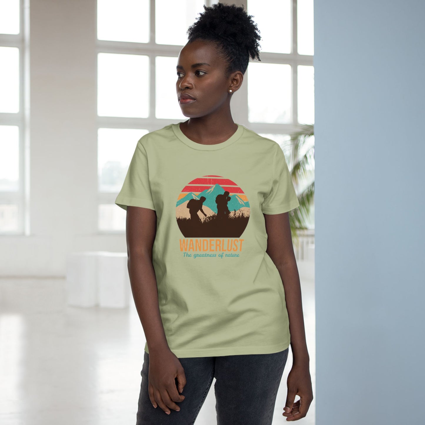 Wanderlust The Greatness Of Nature  Women’s Maple Tee