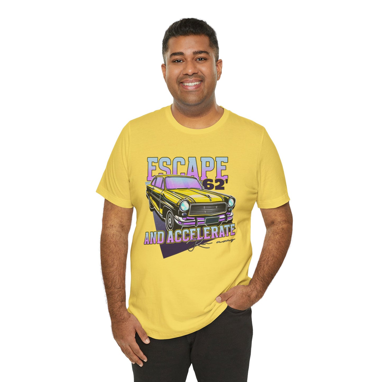 Escape And Accelerate Unisex Jersey Short Sleeve Tee