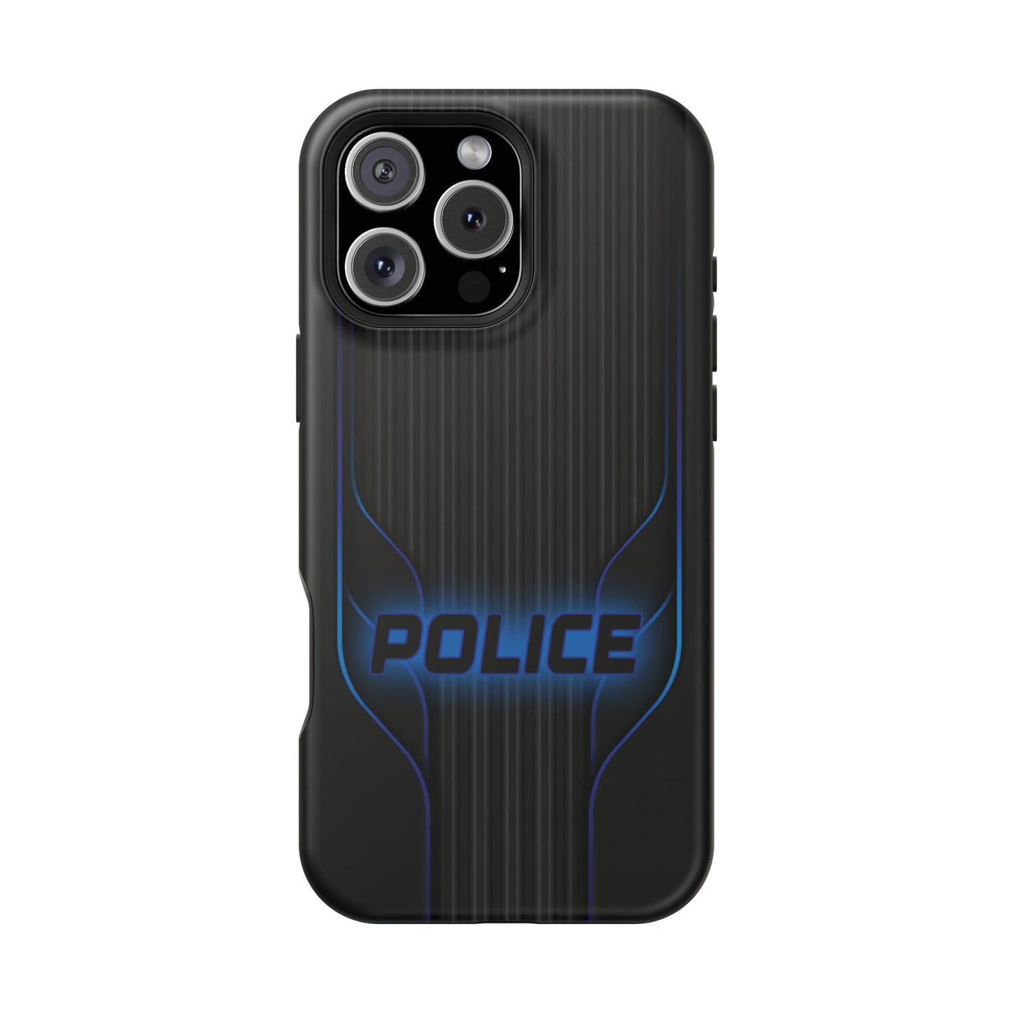 Police Magnetic Phone Cases, Blue Light