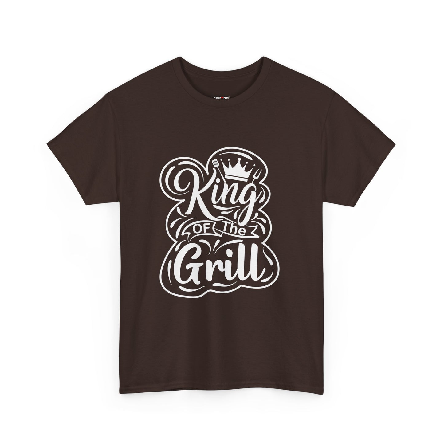 King of the Grill Heavy Cotton Tee - Perfect Gift for BBQ Lovers