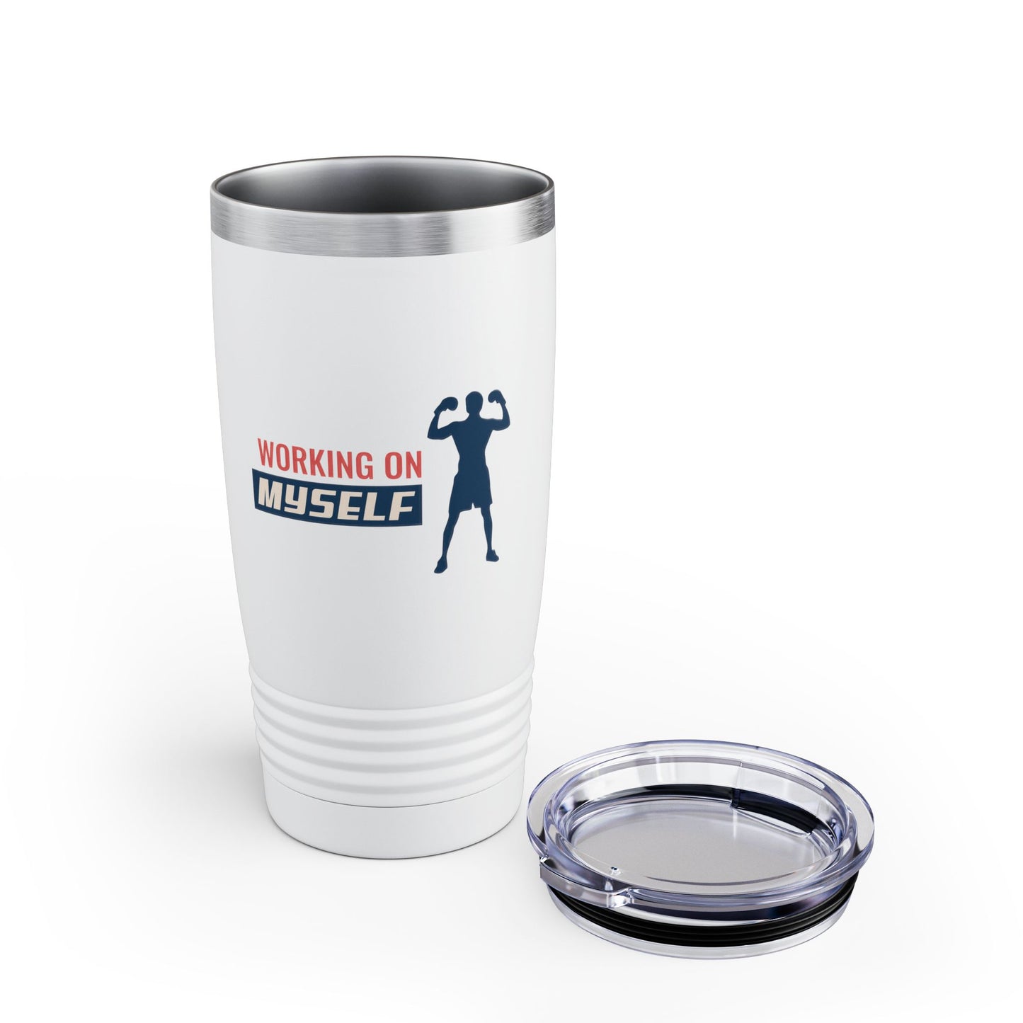 Working On Myself Ringneck Tumbler, 20oz