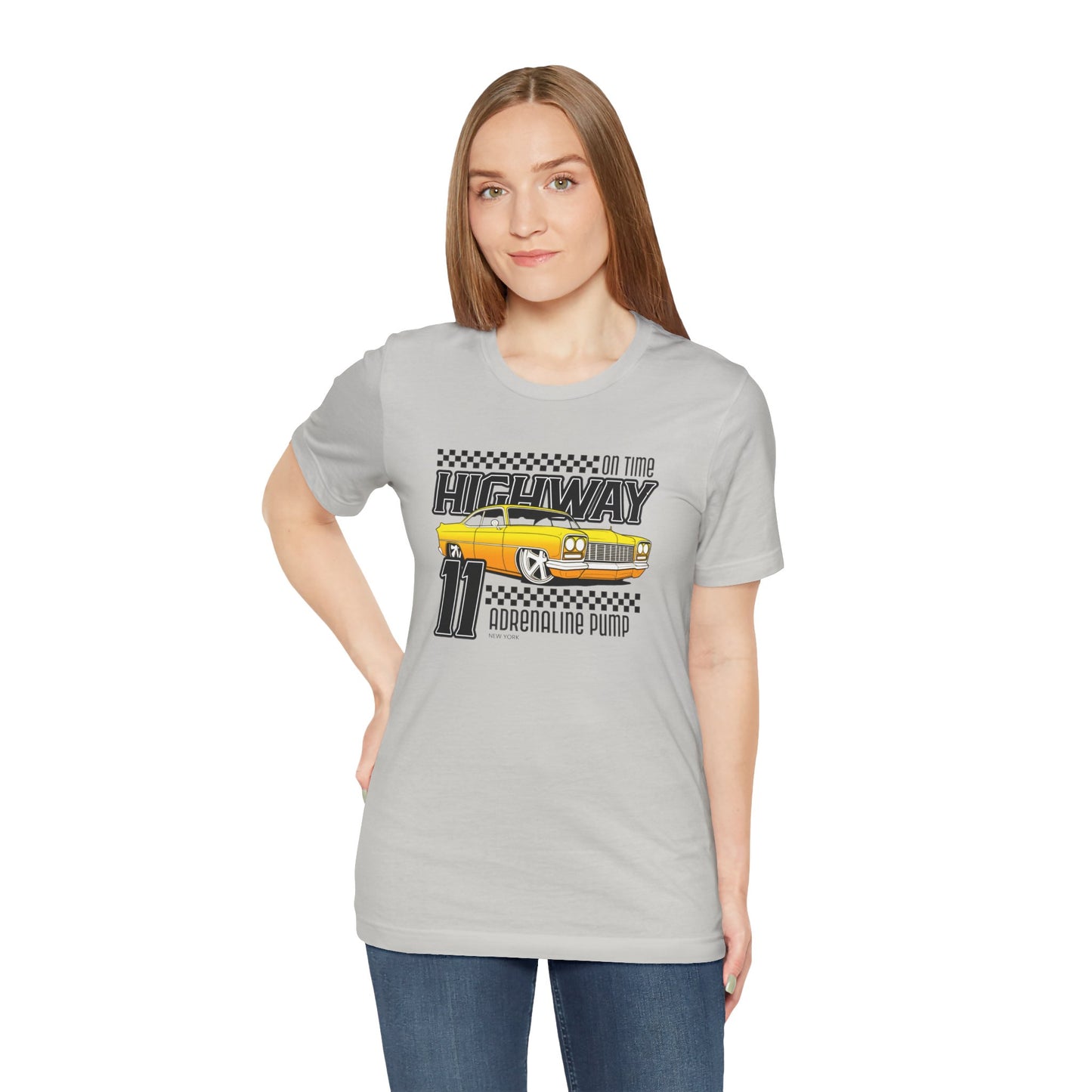 On Time Highway Adrenaline Pump Unisex Jersey Short Sleeve Tee