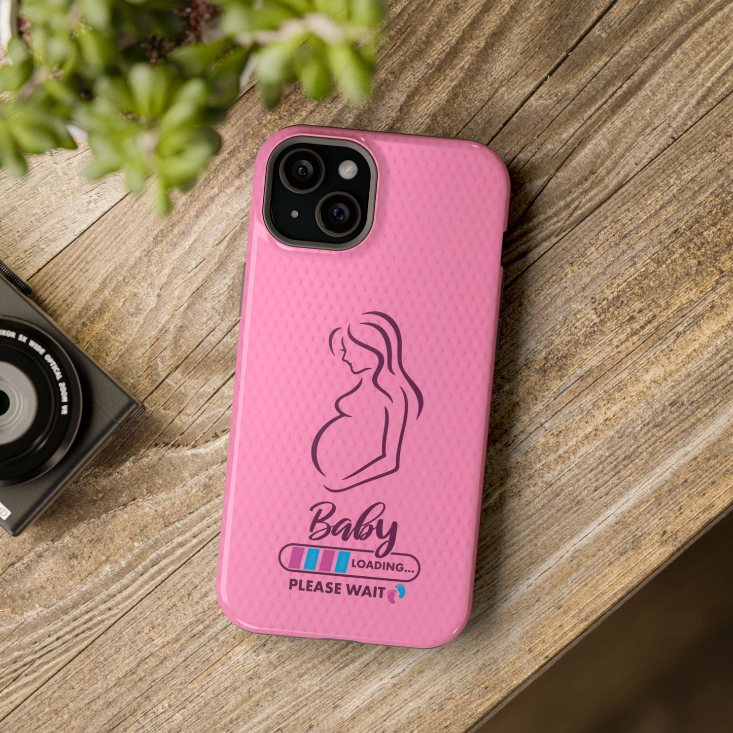 Baby Loading Magnetic Phone Case, Pregnancy Announcement Gift