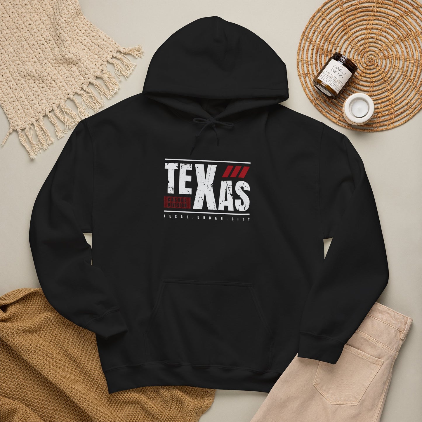 Texas Unisex Heavy Blend Hoodie - Bold Design for Everyday Comfort