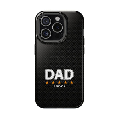 Dad 5 Out of 5 Stars Magnetic Phone Case