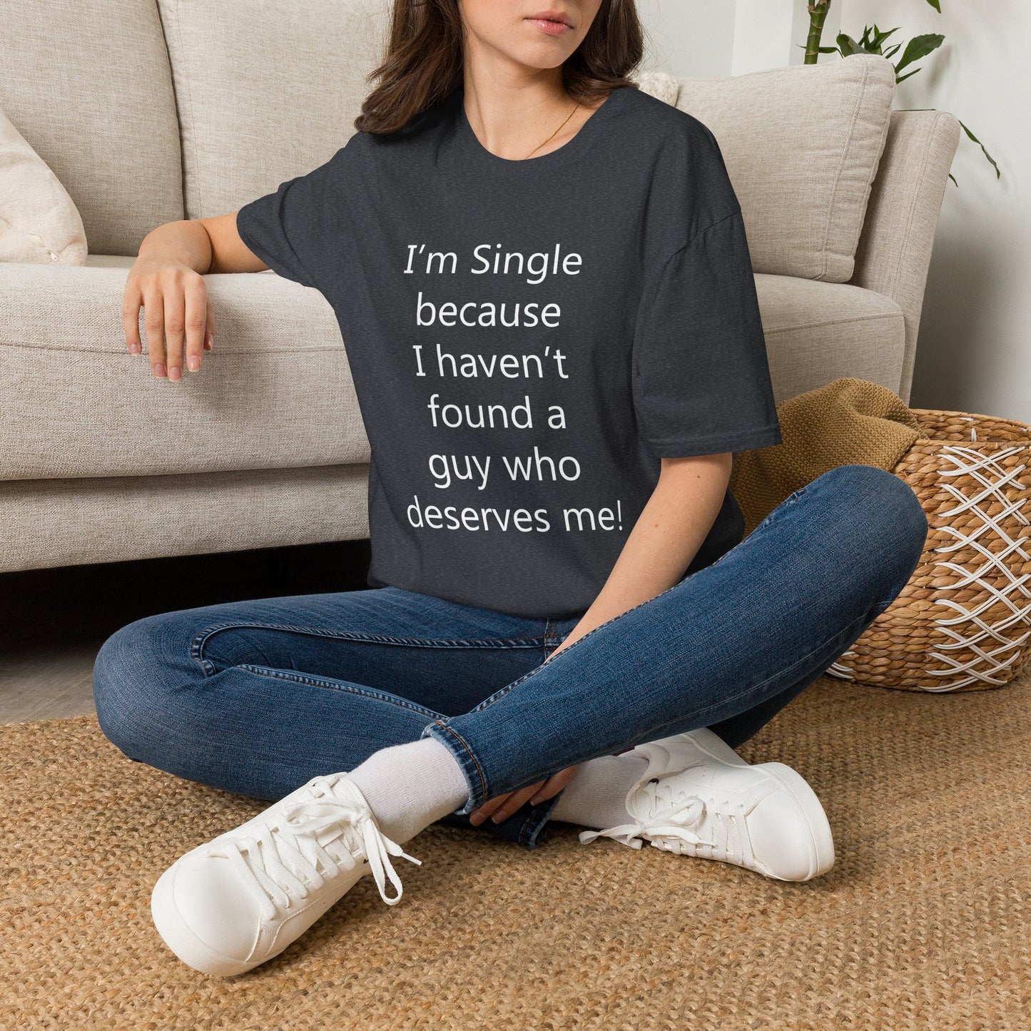 Humorous Dating Shirt, I'm Single