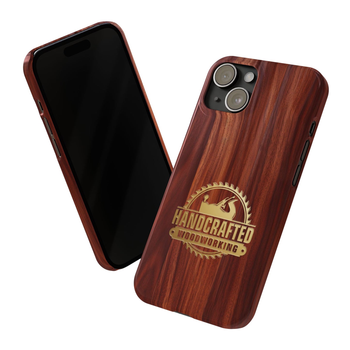 Woodworking Logo Slim Cases, iPhone