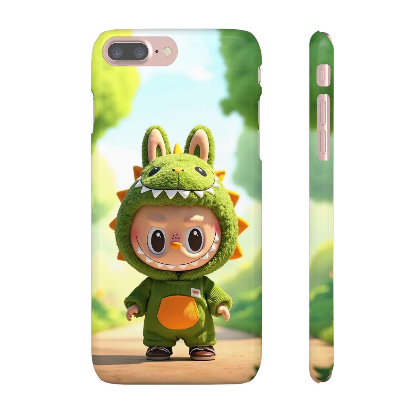 The Monsters Snap Case for iPhone Models – Playful Dinosaur Design