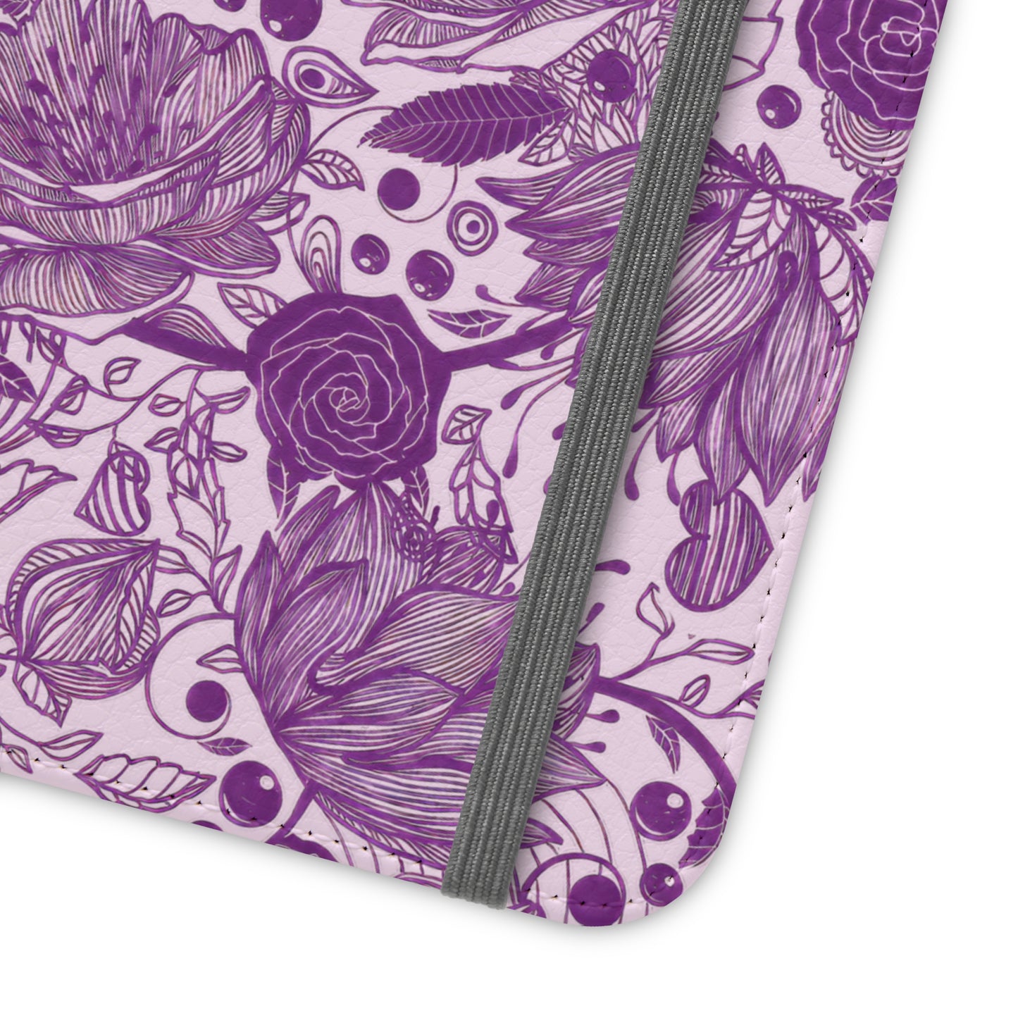 Graphical Garden: Purple Edition Flip Cases