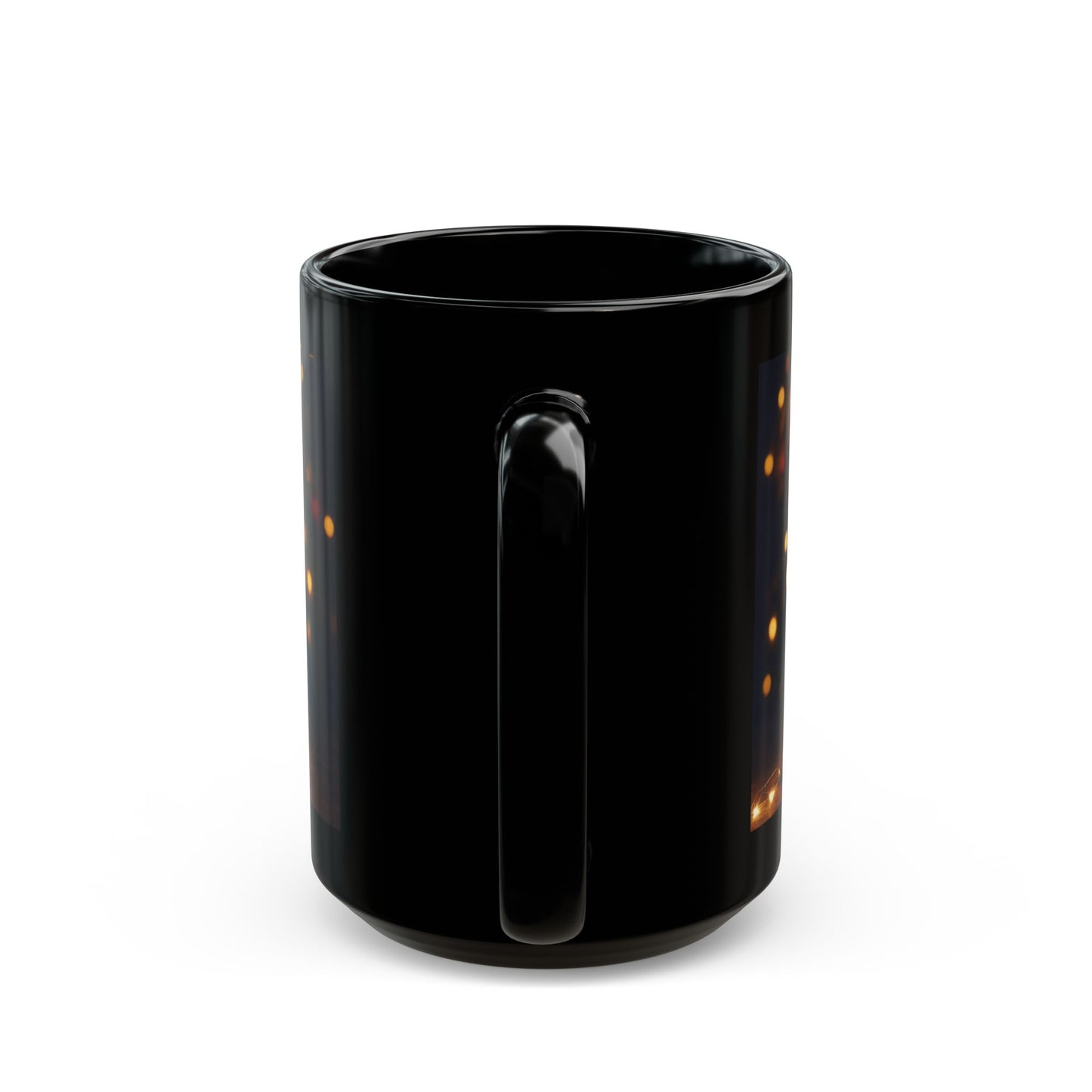 Merry Fin-tastic Black Mug - 11oz, 15oz