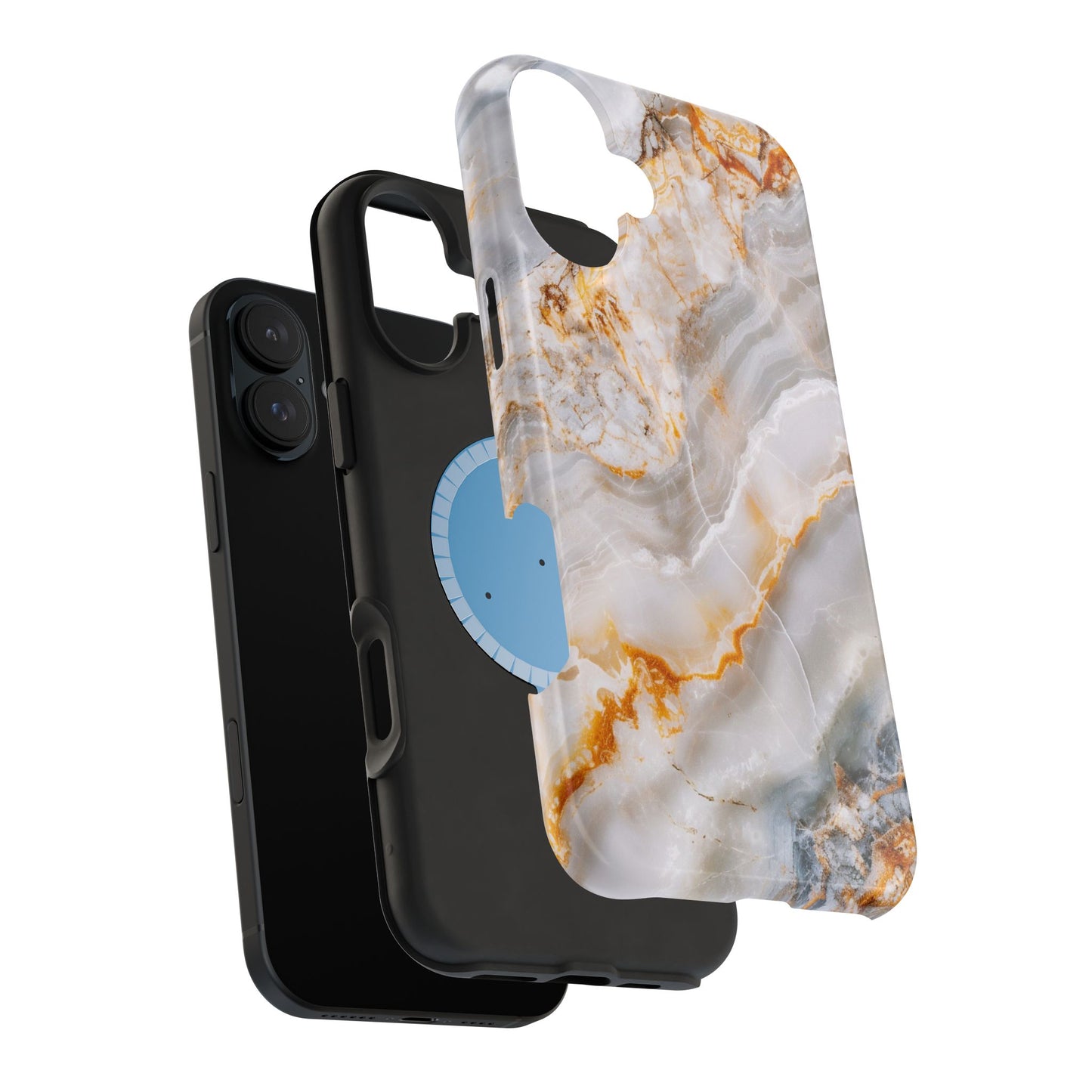 Pure Elegance Marble Magnetic iPhone Case, Stylish & Trendy Accessories