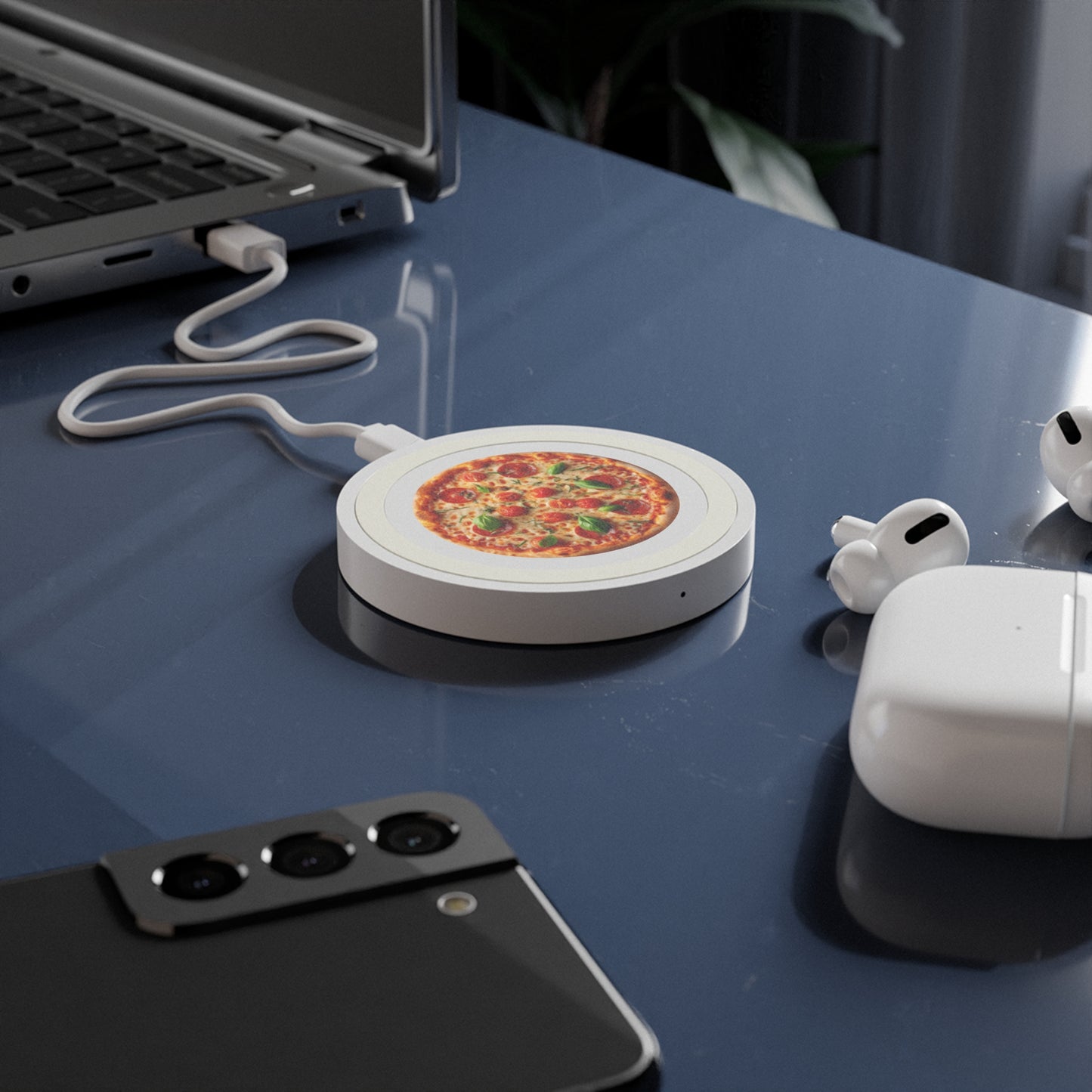 Mini Pizza Quake Wireless Charging Pad