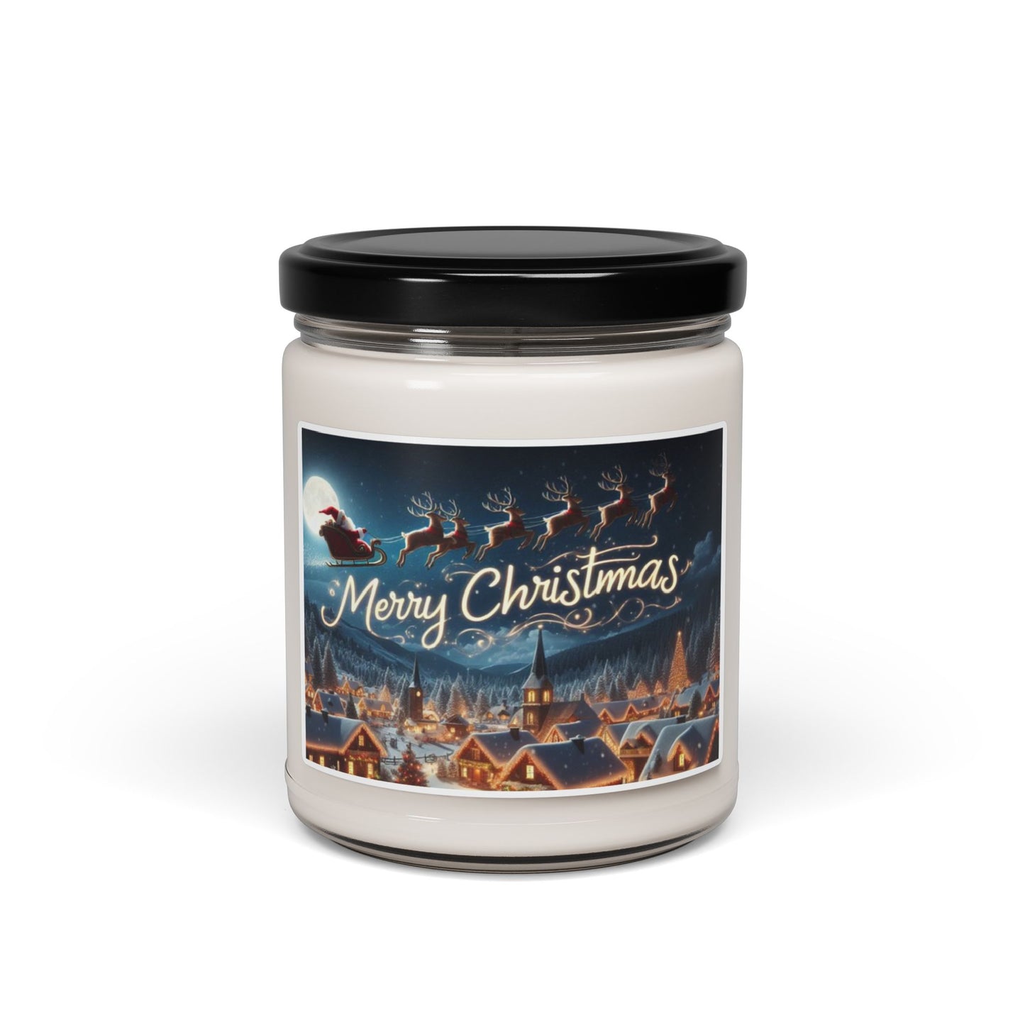 Christmas Scented Soy Candle, 9oz