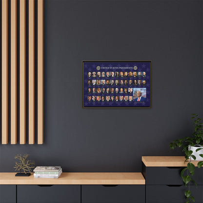 Presidential Portraits Canvas Art Print / Framed