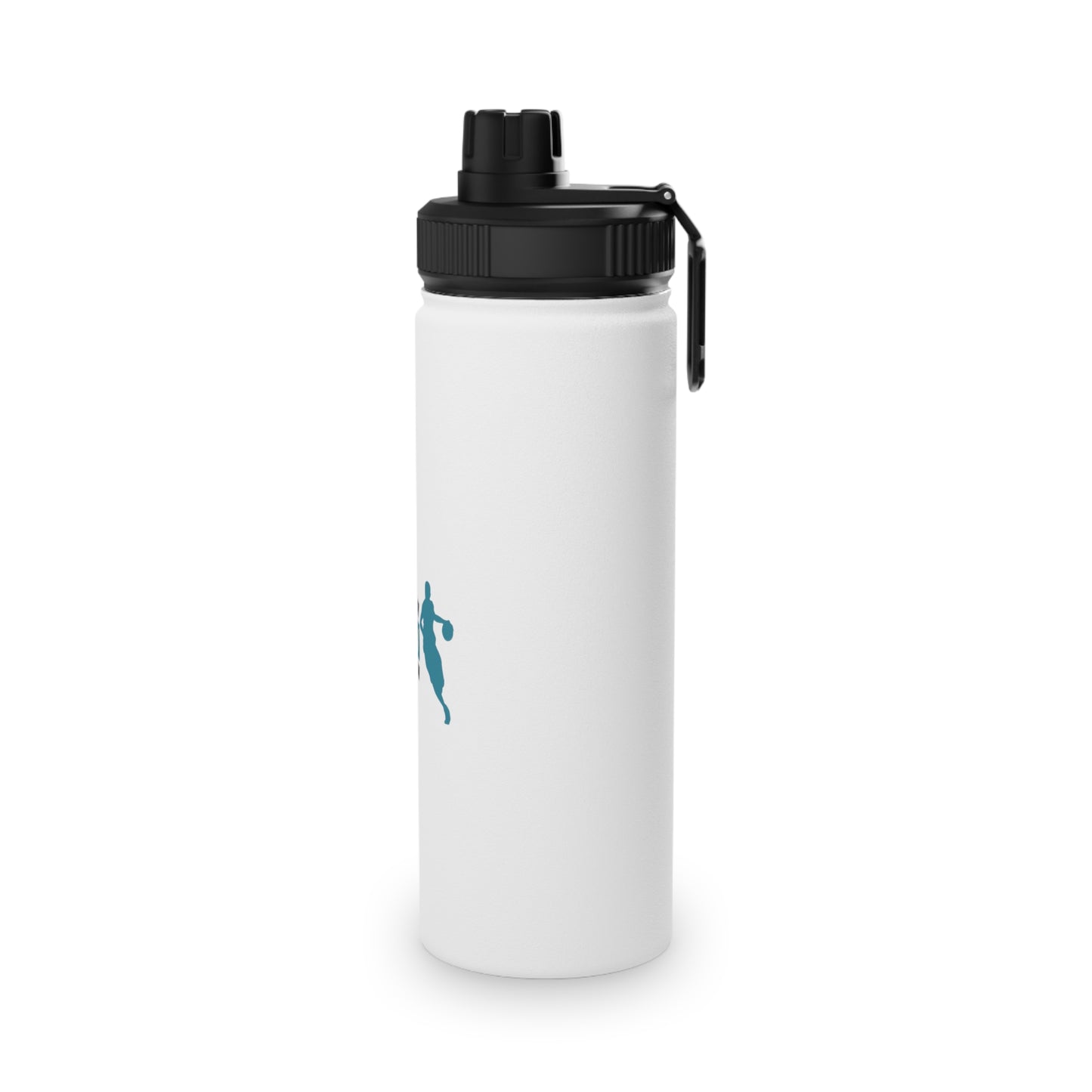 Yesterday Now Tomorrow Stainless Steel Water Bottle, Sports Lid