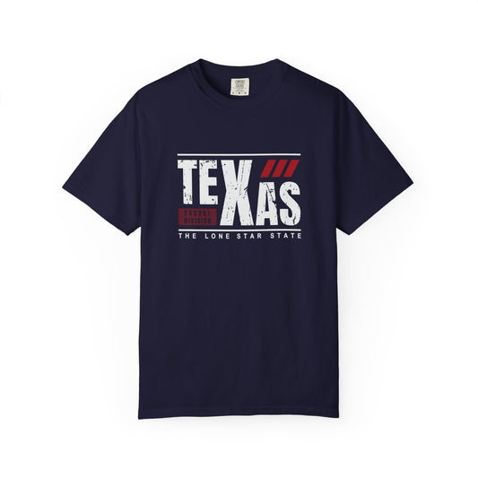 Texas Unisex  Garment-Dyed T-Shirt - Casual Urban Style