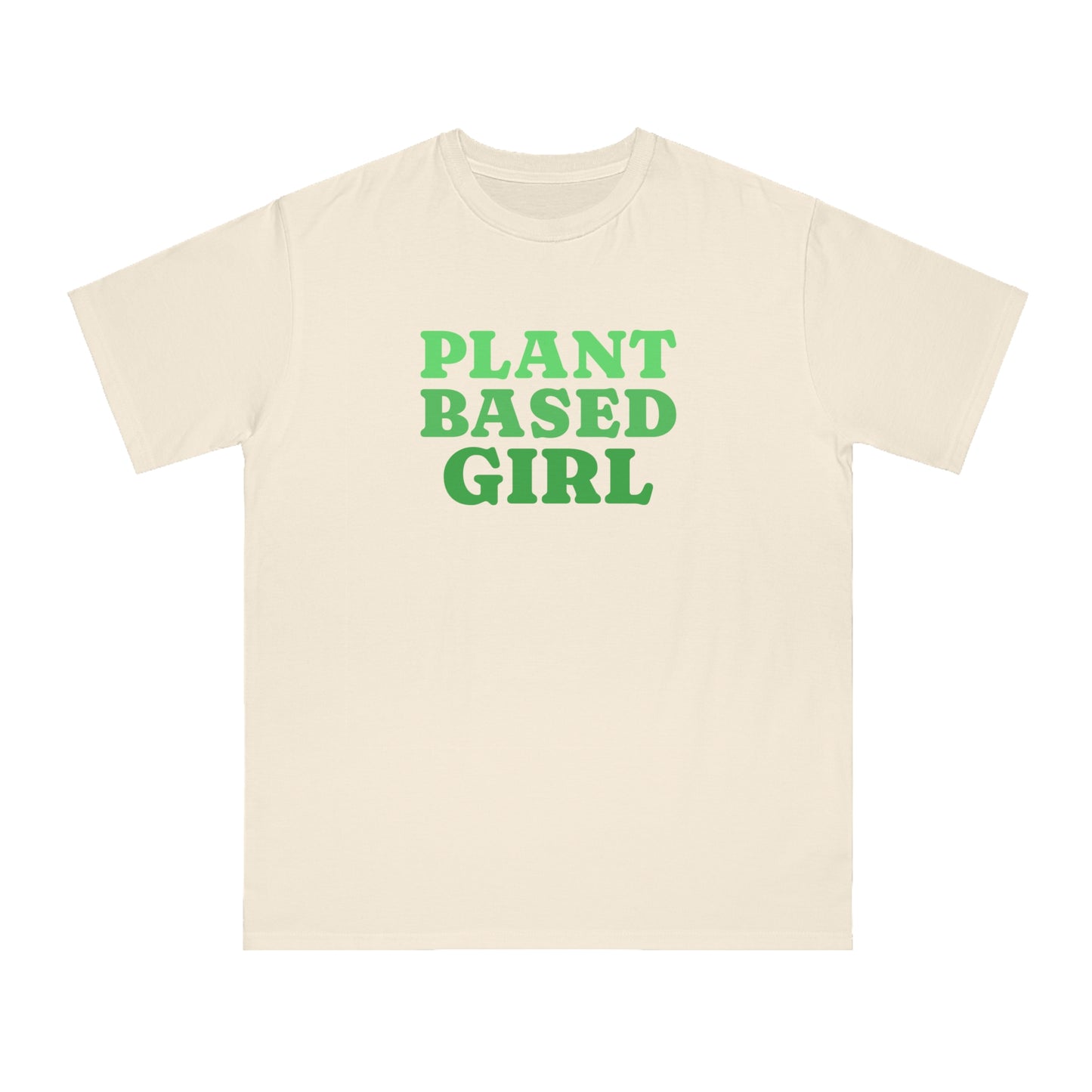 Plant Based Girl Organic Unisex Classic T-Shirt