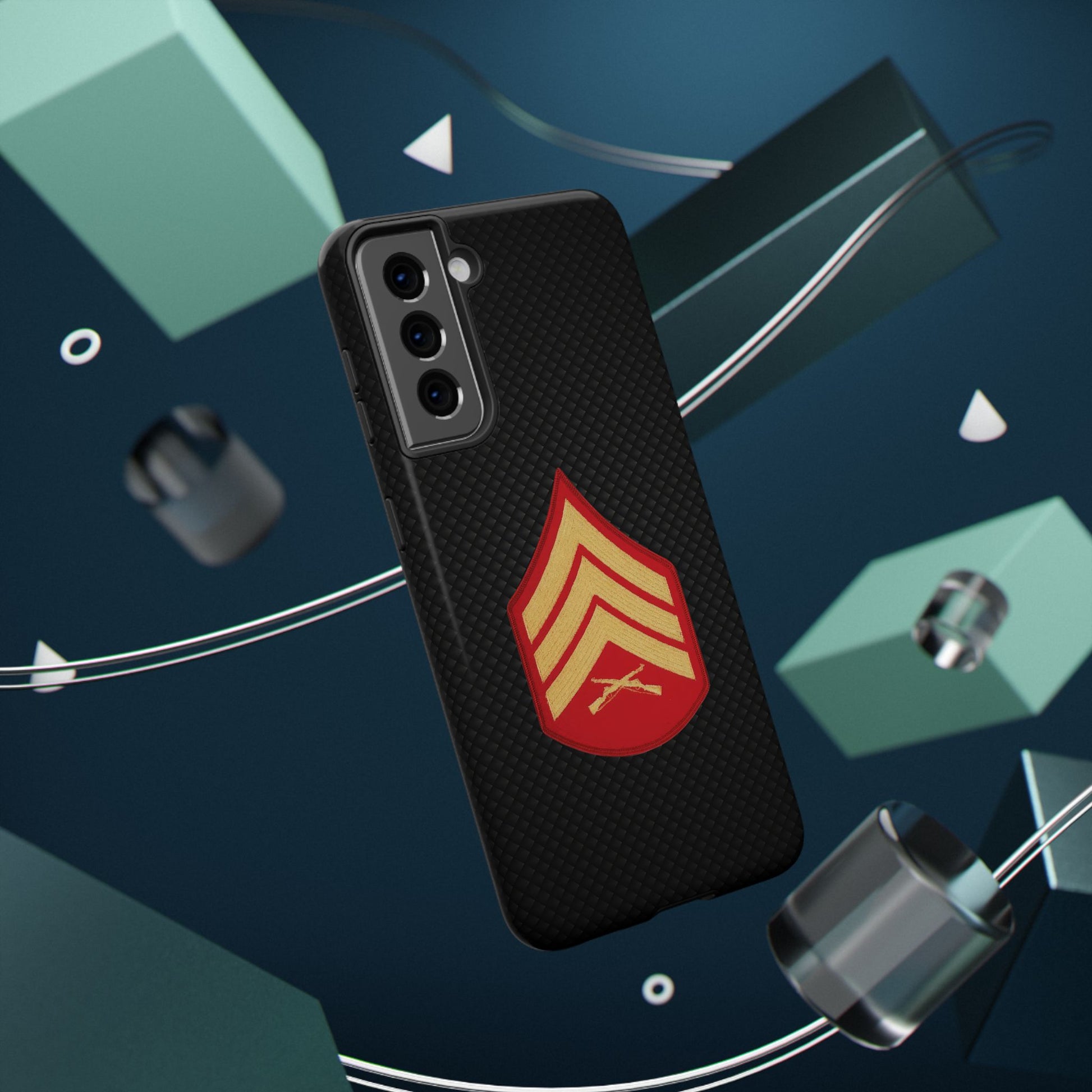 Rank Insignia Impact-Resistant Cases, Sergeant