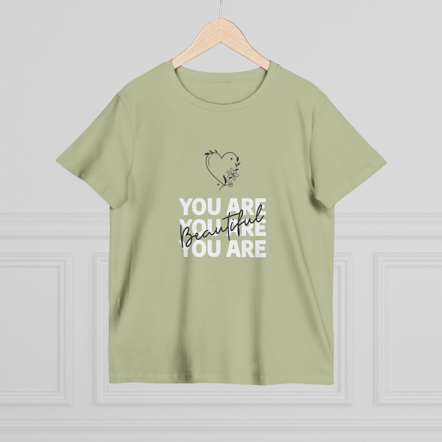 You Are Beautiful Women’s Maple Tee