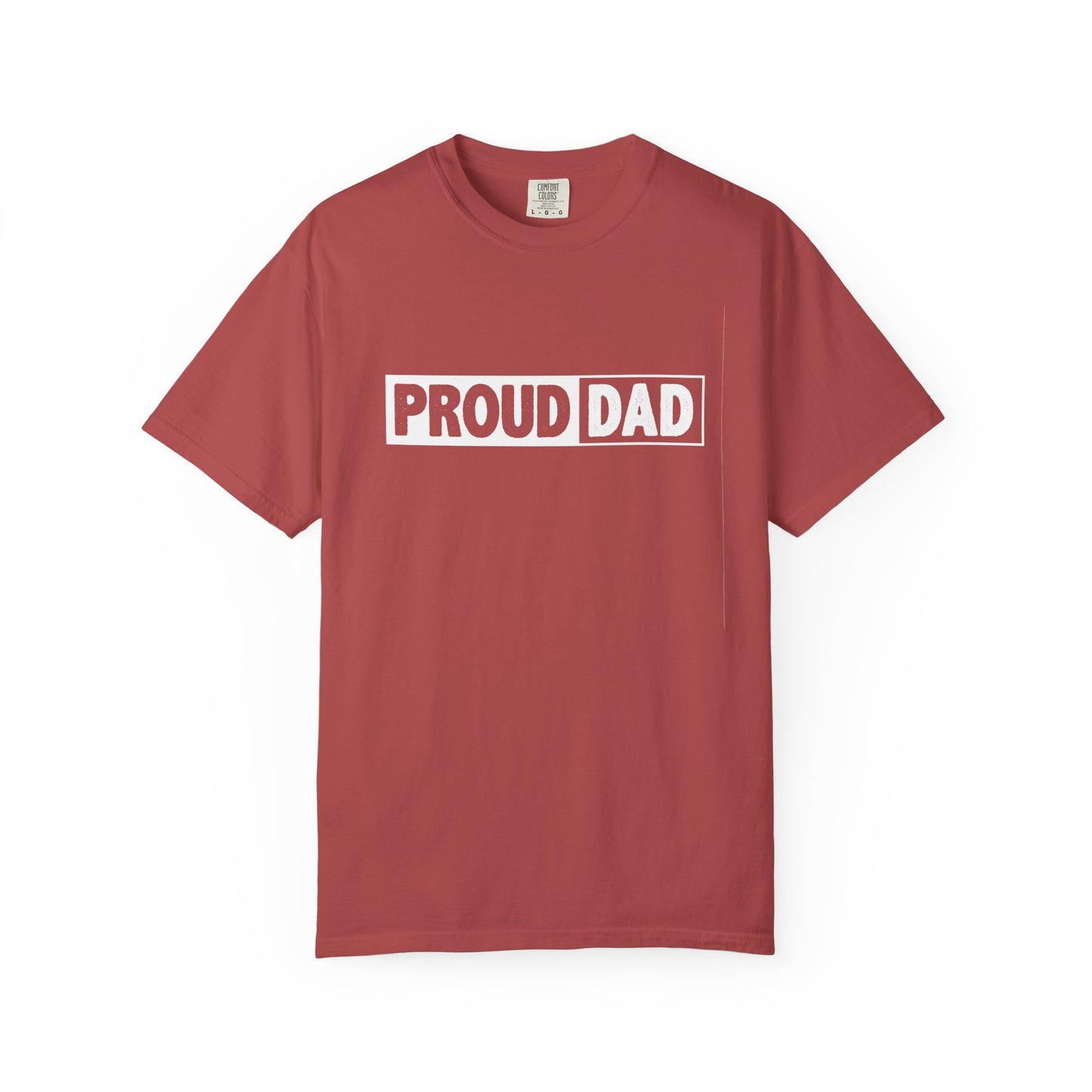 Proud Dad T-Shirt | Comfortable Unisex Garment-Dyed Tee