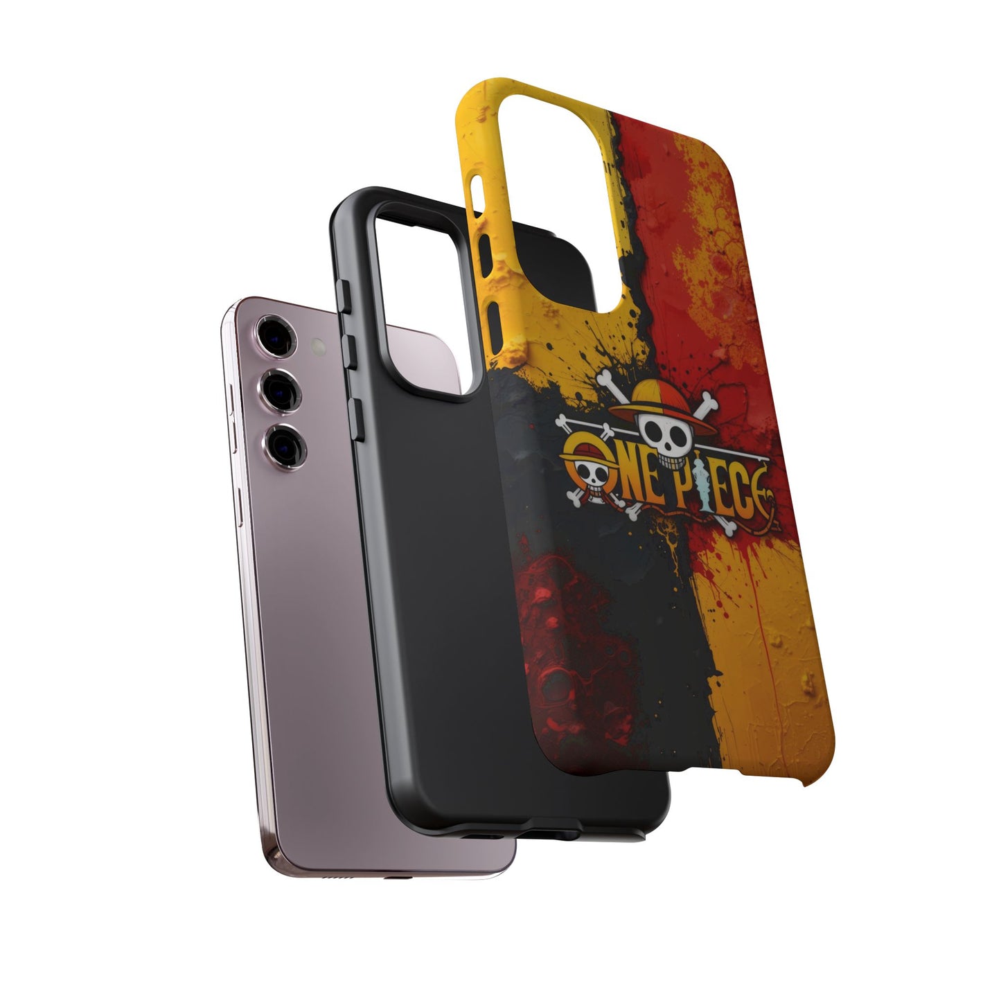 One Piece Samsung Tough Phone Case, Anime Vibrant Design