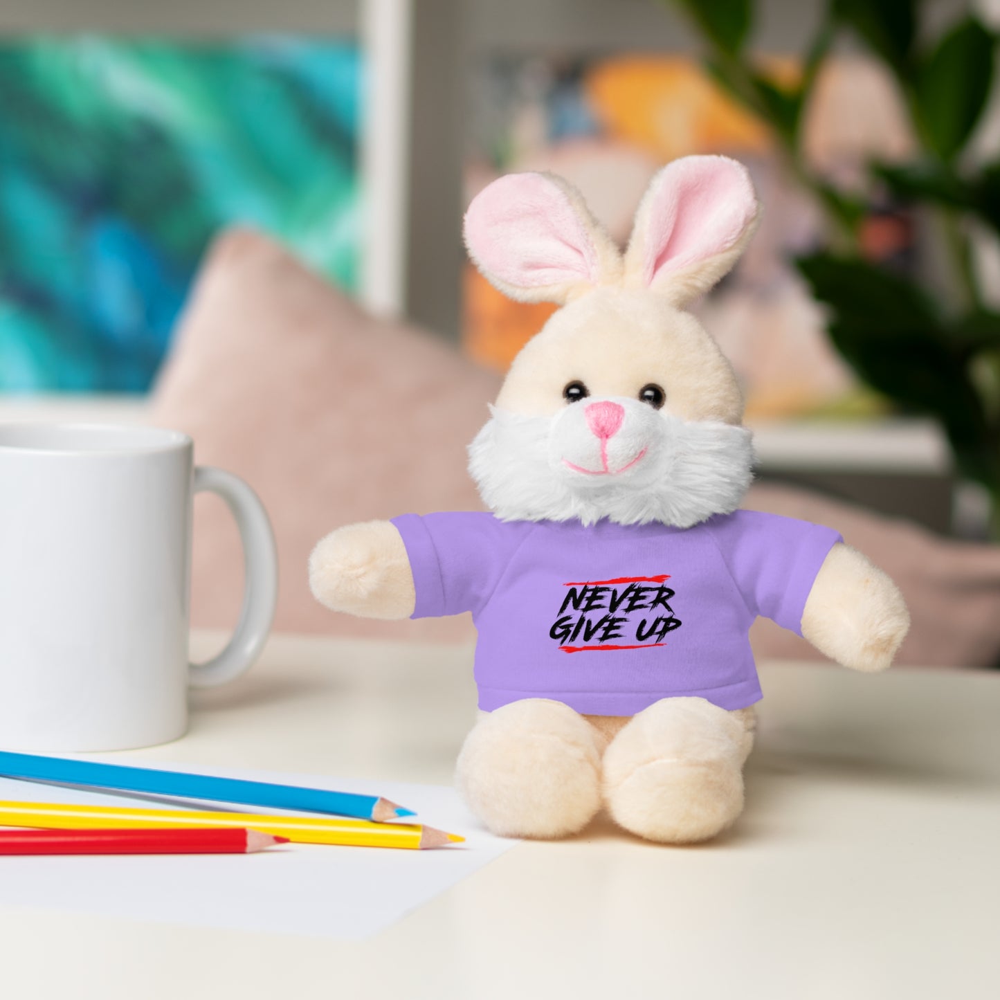 Motivation Stuffed Animal, Plush Inspirational Gift