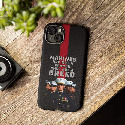 Marine Corps Tough iPhone Case - Proud Military Supporter