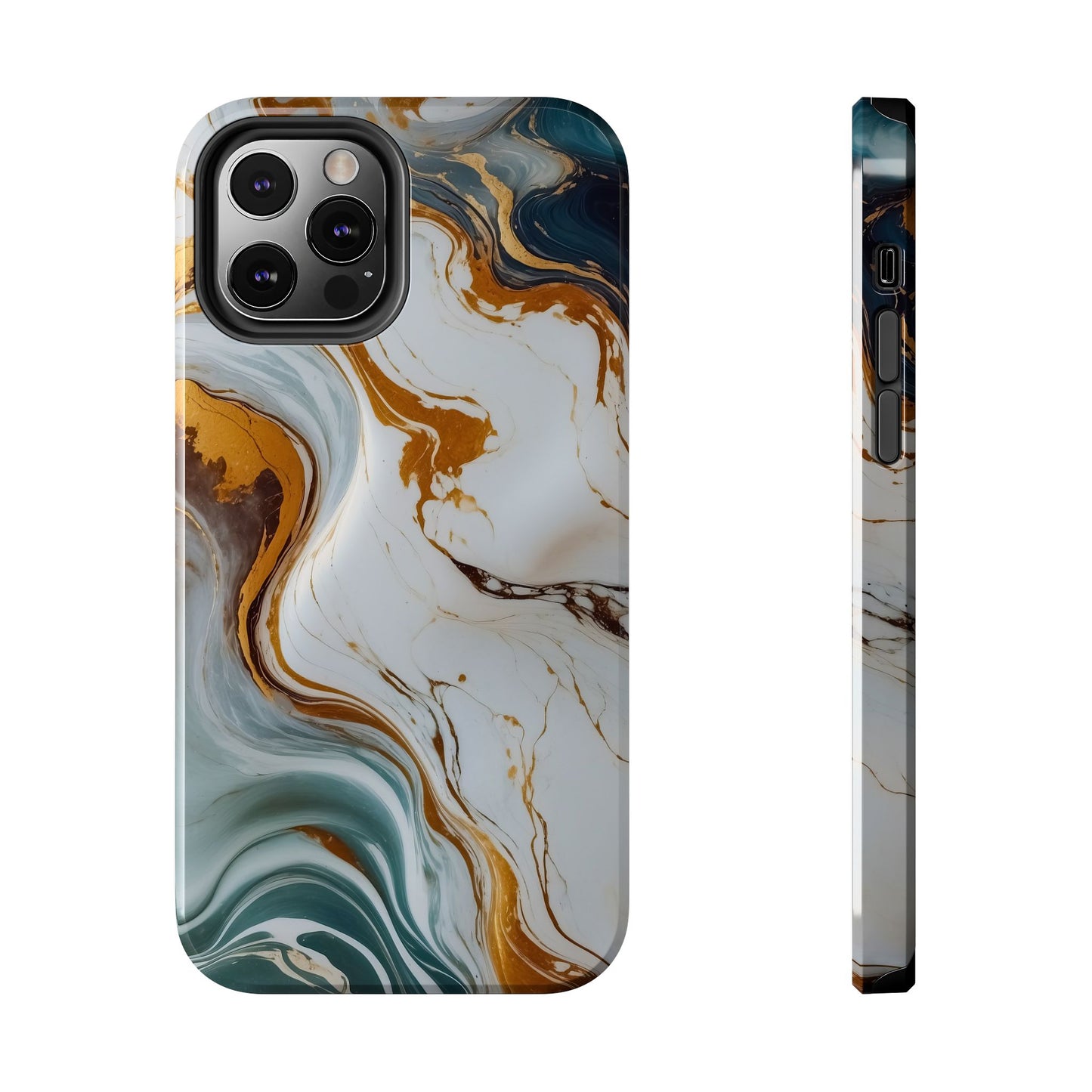 Marble Tough iPhone Case, Stylish Protective Case