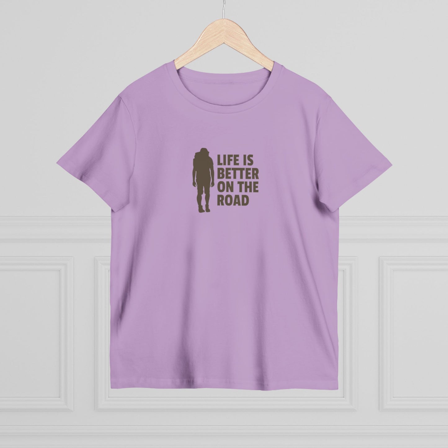 Life Is Better On The Road Women’s Maple Tee