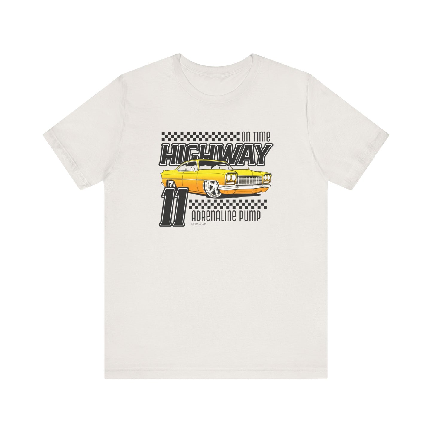 On Time Highway Adrenaline Pump Unisex Jersey Short Sleeve Tee