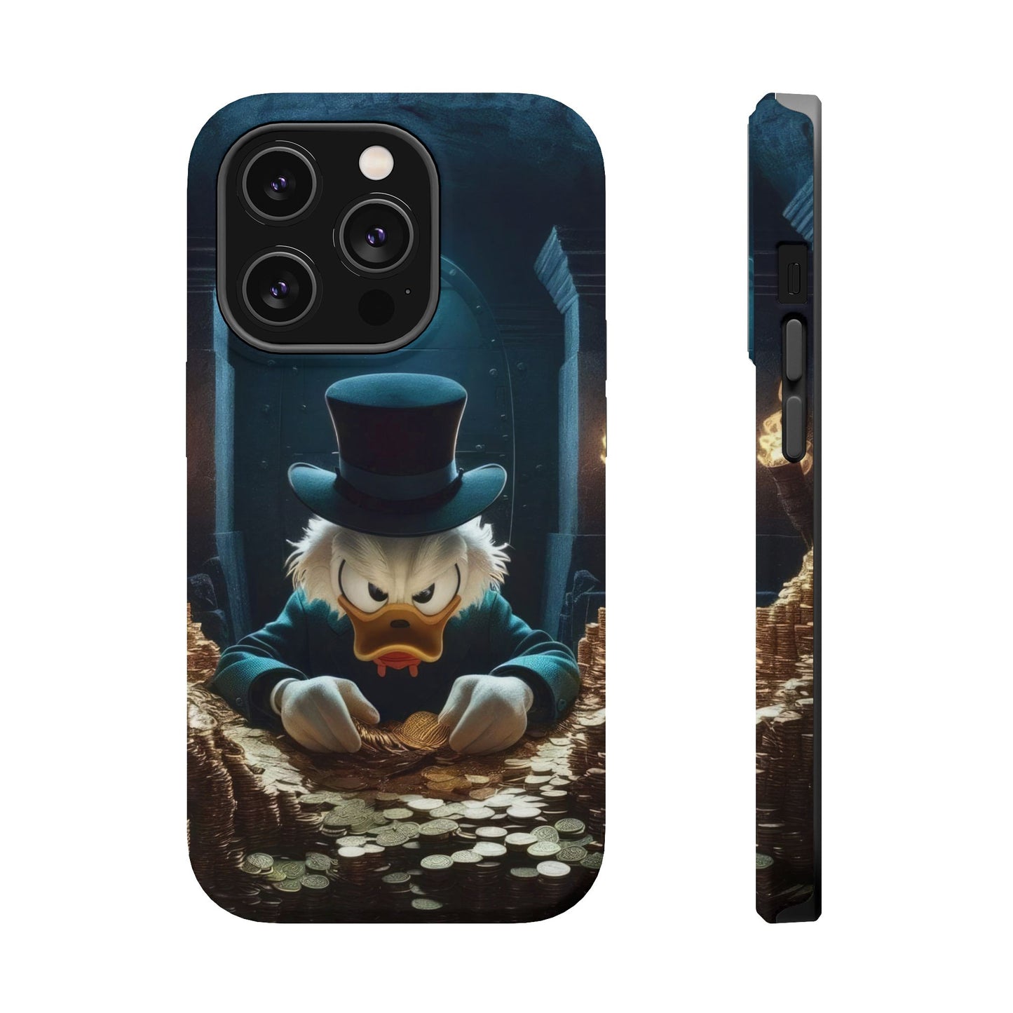 Magnetic Phone Case - Scrooge McDuck Design