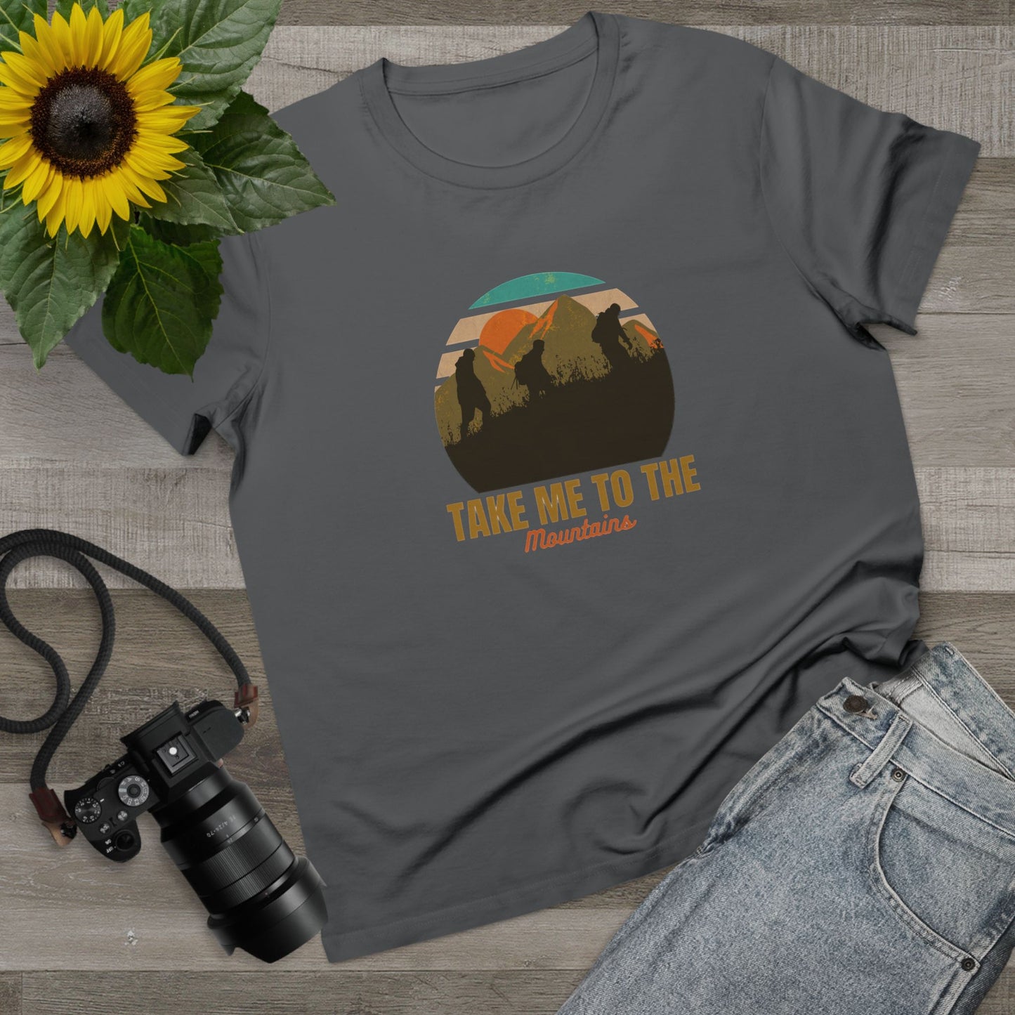 Take Me To The Montains Women’s Maple Tee