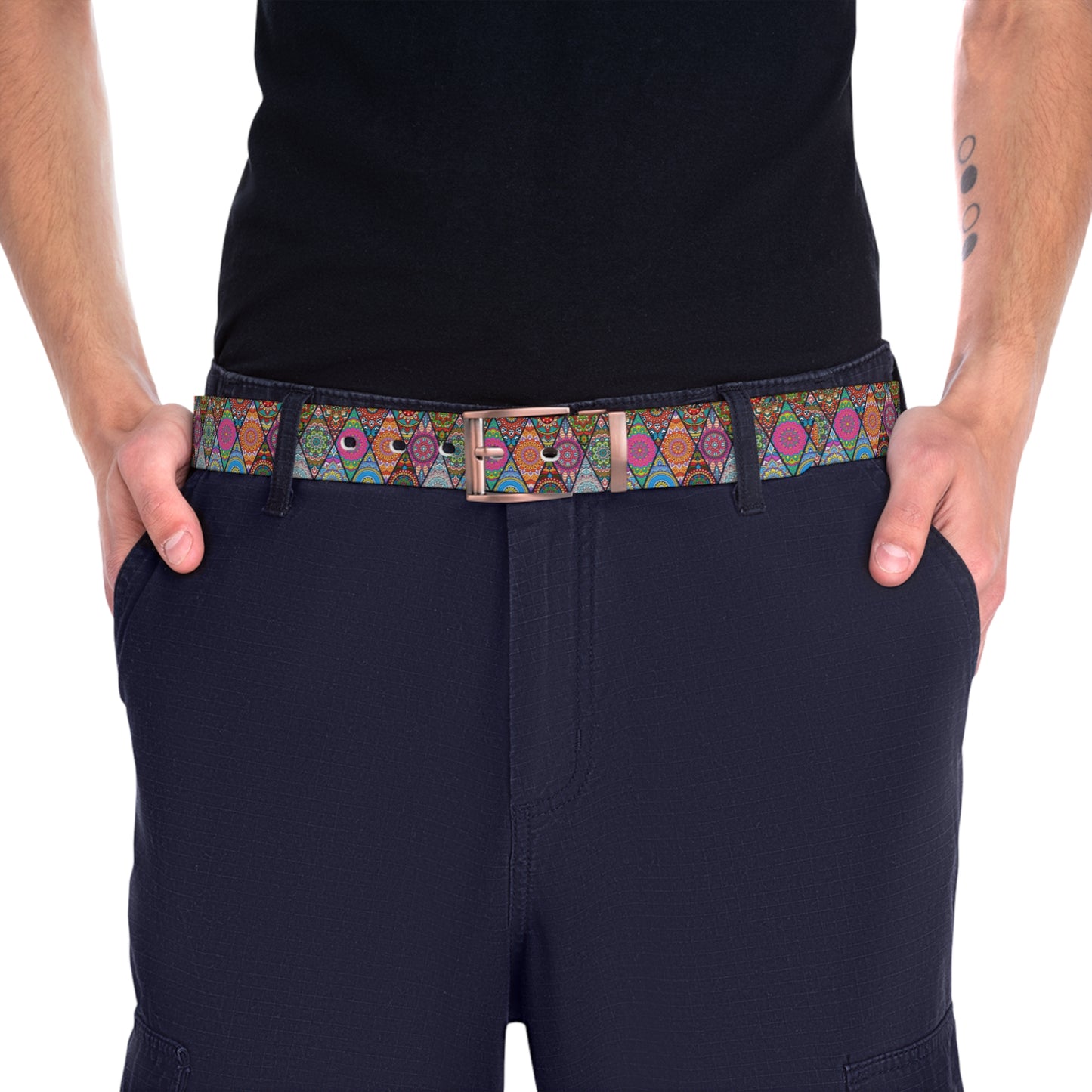 Mandala Argyle Belt