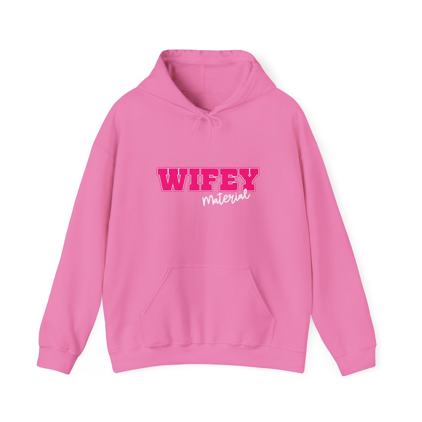 Wifey Material Hooded Sweatshirt