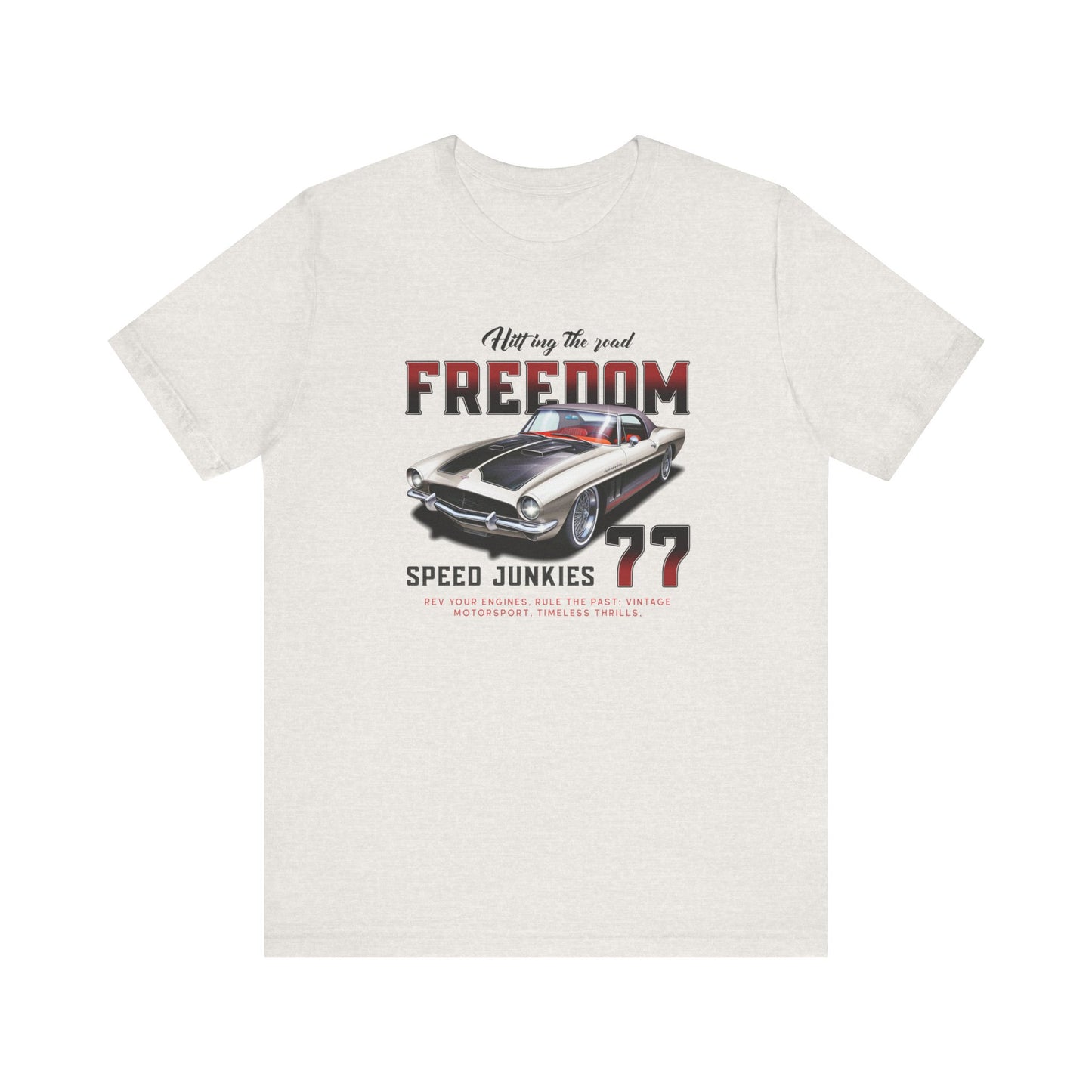 Hitting The Road Freedom Unisex Jersey Short Sleeve Tee