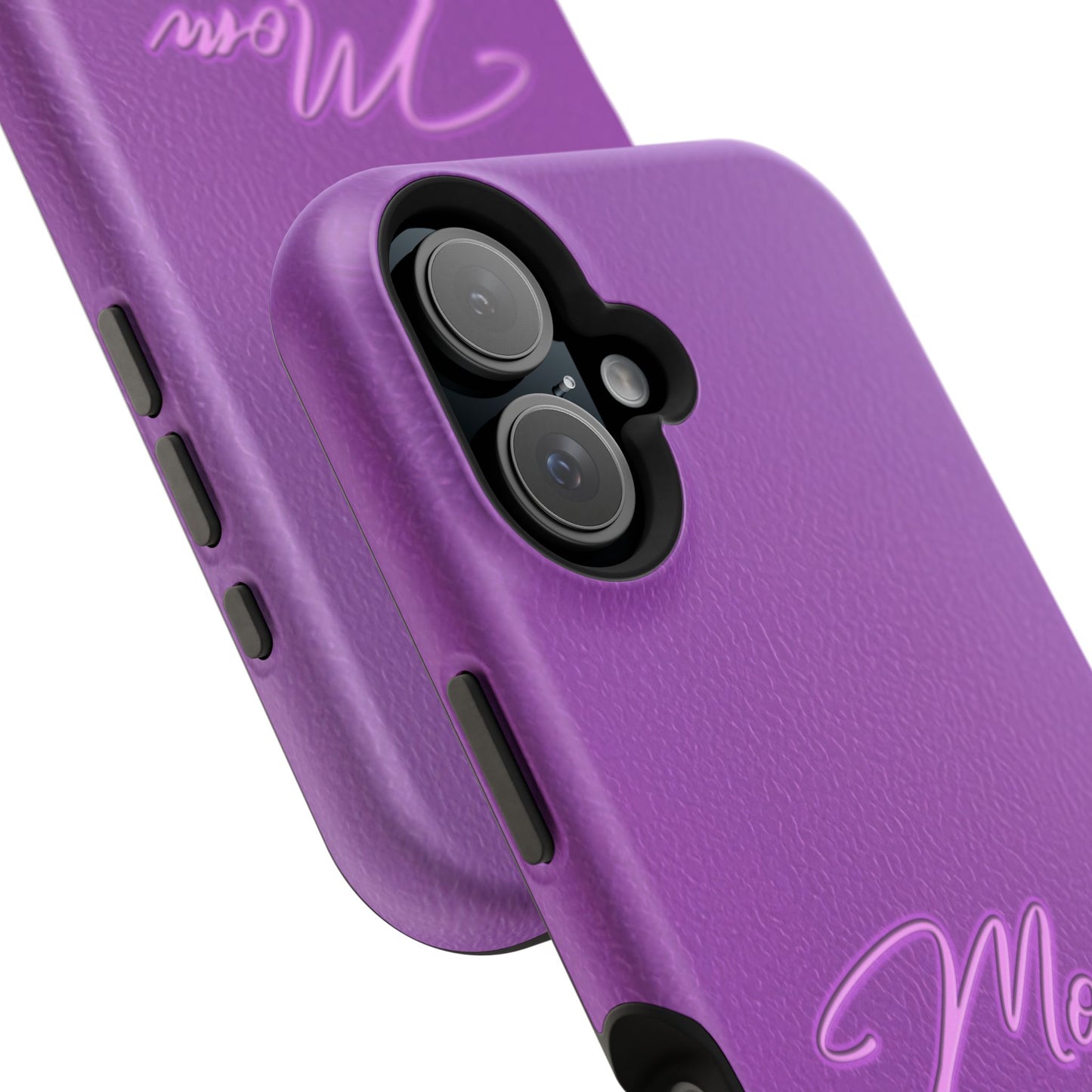 Mom On Duty Impact-Resistant Case, Purple Case for Mothers