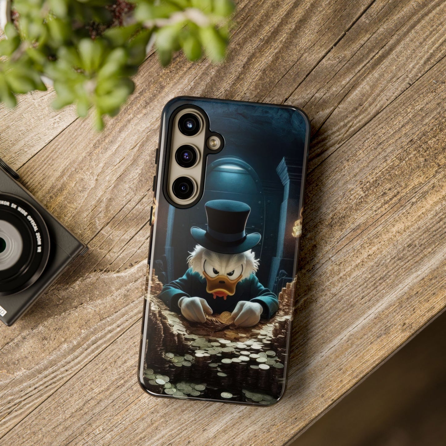 Scrooge McDuck Samsung Phone Case for Cartoon Lovers