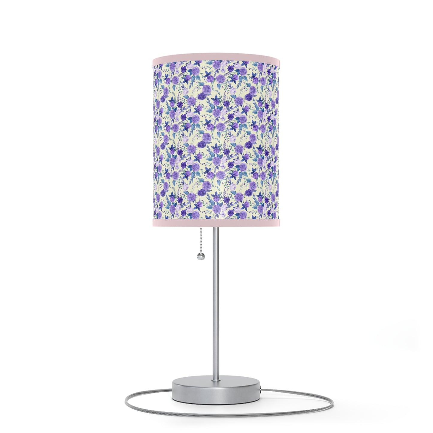 Violet Lamp on a Stand, US|CA plug / White