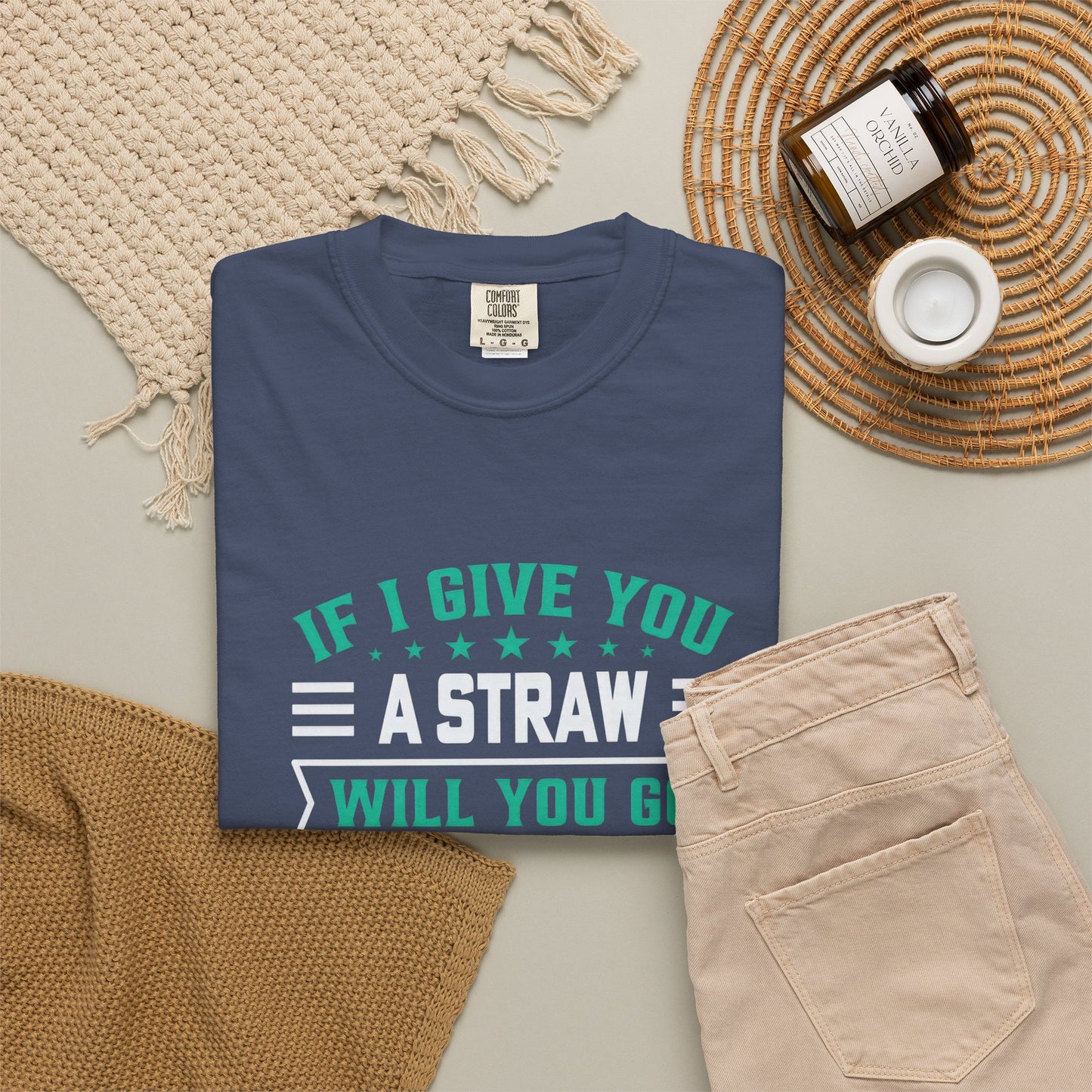 Suck the Fun Out of Someone Else's Day? - Sarcastic Unisex Garment-Dyed T-shirt