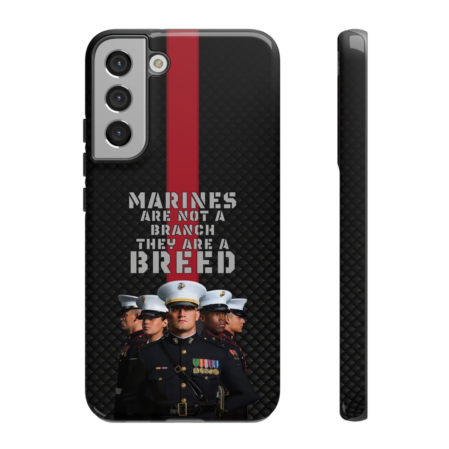 Marine Corps Samsung Tough Phone Case - Proud Military Supporter