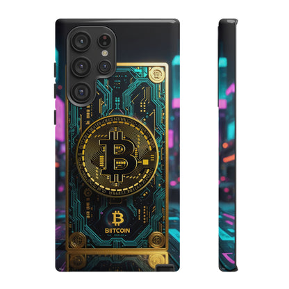 Bitcoin Samsung Phone Case - Tough Cases with Cryptocurrency Design