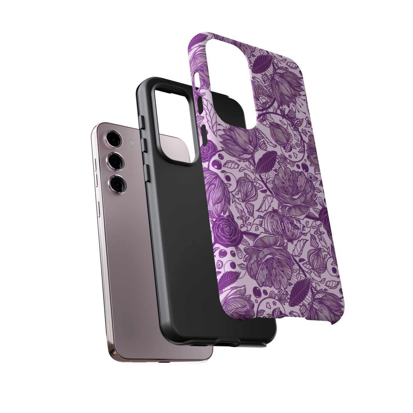 Graphical Garden: Purple Edition Tough Cases