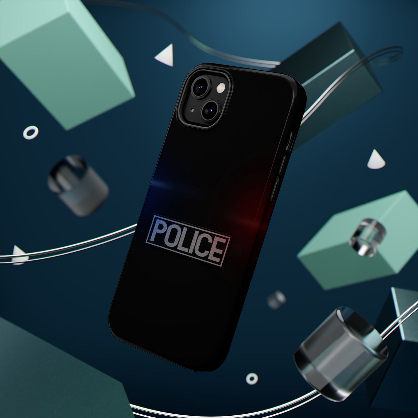 Police Magnetic Phone Case