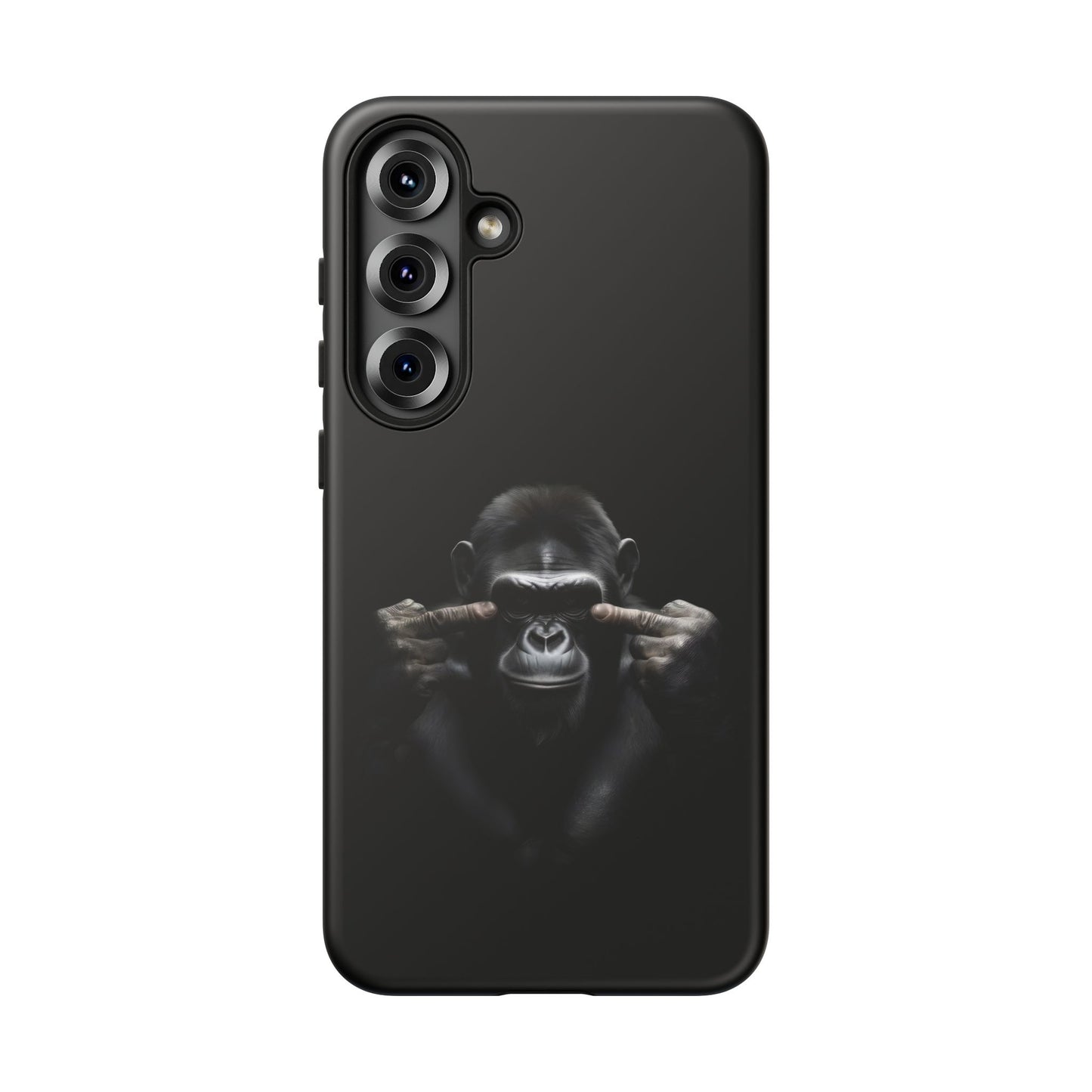 Edgy Gorilla Samsung  Phone Case - Funny Gift for Animal Lovers