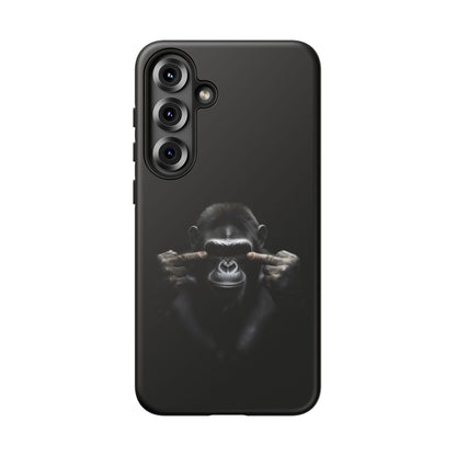 Edgy Gorilla Samsung  Phone Case - Funny Gift for Animal Lovers