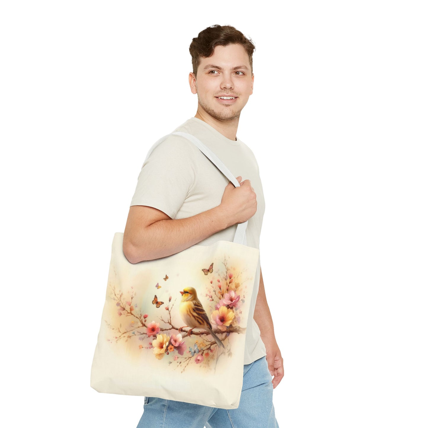 Blooming Melody Tote Bag (AOP)