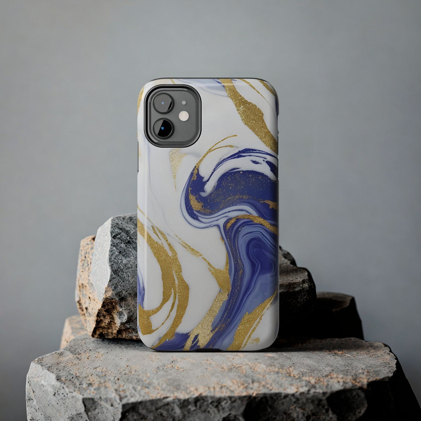 Elegant Marble Phone Case, Stylish Tech Accessory