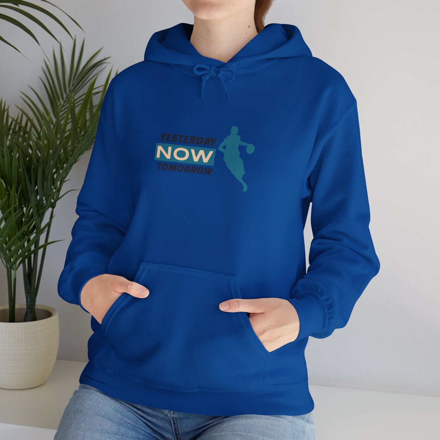 Yesterday Now Tomorrow Unisex Heavy Blend™ Hooded Sweatshirt